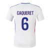 Maillot de Supporter Olympique Lyonnais Maxence Caqueret 6 Domicile 2024-25 Pour Homme